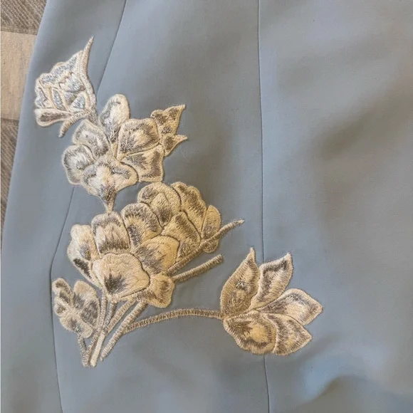 Sachin + Babi Light Blue Strapless Mini Dress (hemmed to fit size small) - Picture 8 of 9